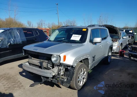 2016 Jeep Renegade Latitude from USA, damaged, VIN ZACCJBBT2GPD55737